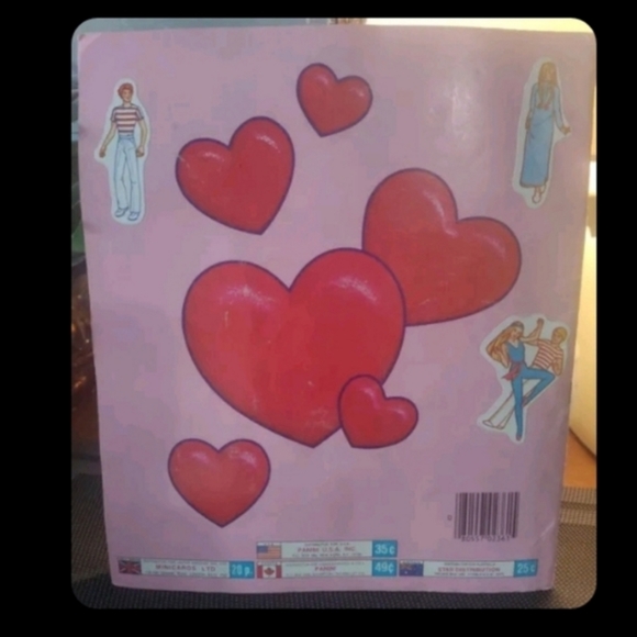 Vintage 1983 Barbie Stickers Bundle (9 packages of 30) and Book - Picture 3 of 3